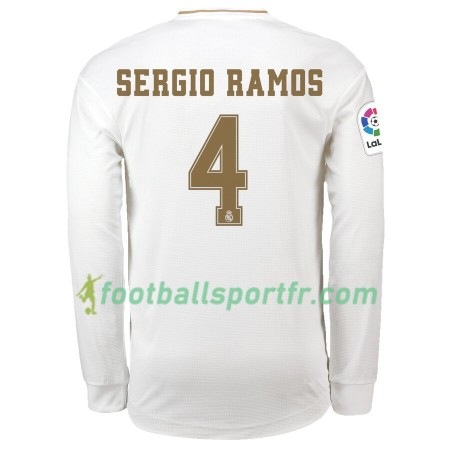 Tenue Real Madrid Sergio Ramos 4 Domicile 2019-2020 Maillot de Foot ML